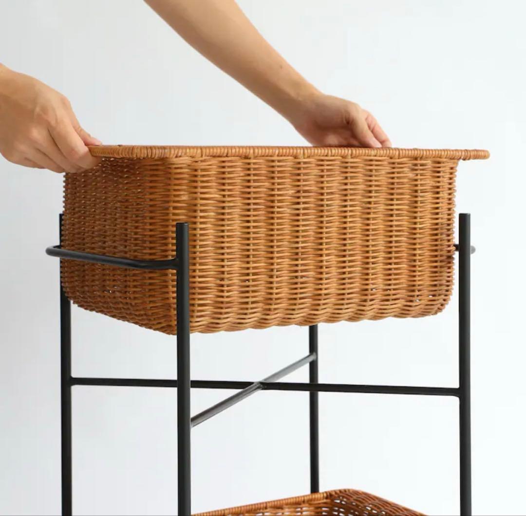 IDEE イデー WALLABY BASKET STAND ブラック