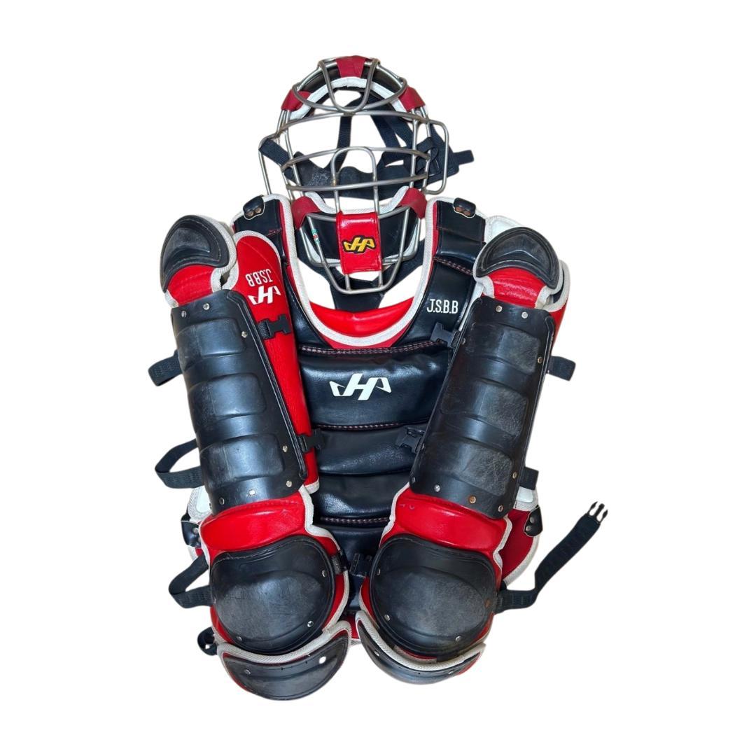 軟式野球 キャッチャー防具 セット 野球 ハタケヤマ
