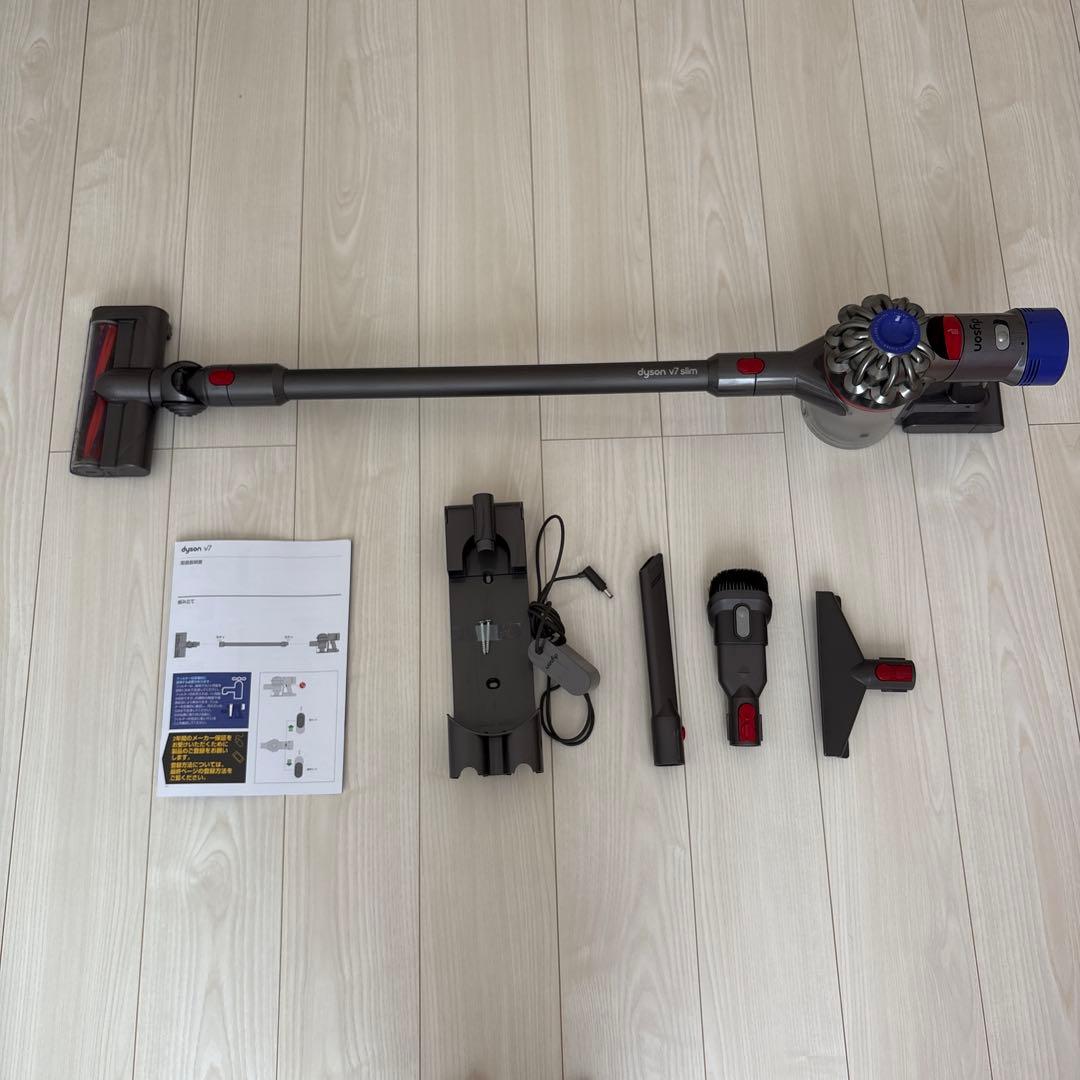 【本日限りタイムセール】dyson v7 slim 掃除機 コードレスクリーナー
