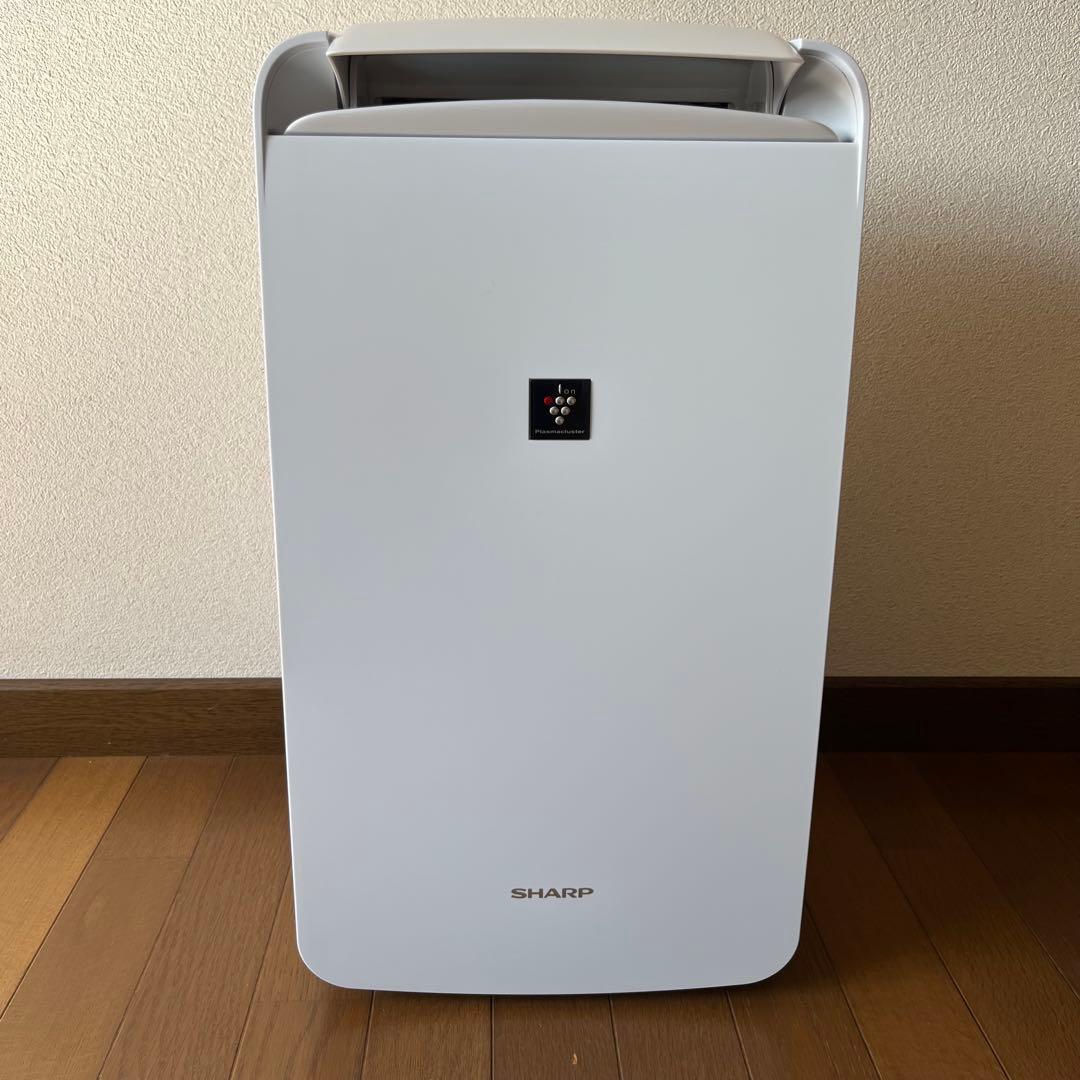 【美品】シャープ 衣類乾燥除湿機 冷風機能 CM-S100-W