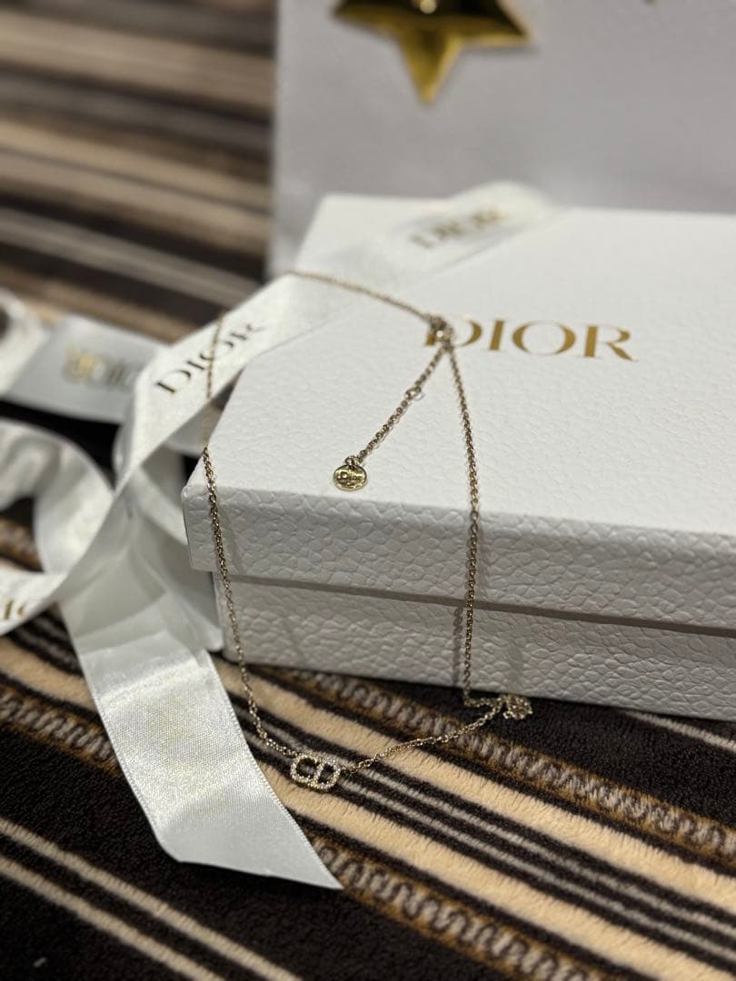 Dior Clair D Lune ネックレス　ゴールド