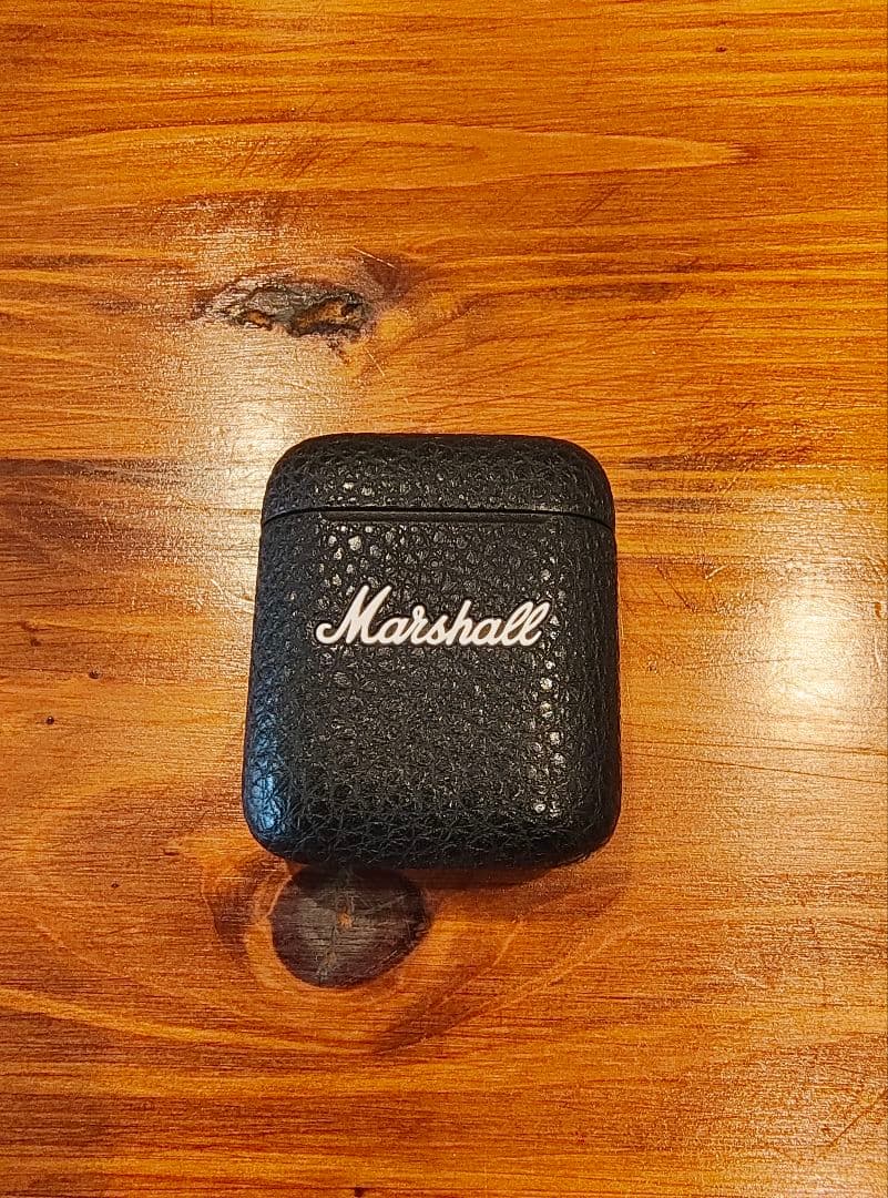 Marshall ワイヤレスイヤホン ブラック