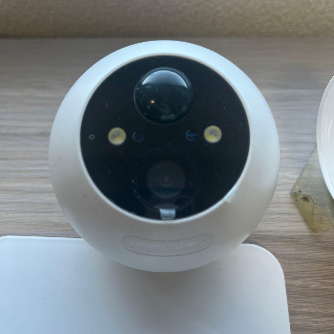 使用期間少　Switchbot 屋外カメラ　ソーラーパネルセット