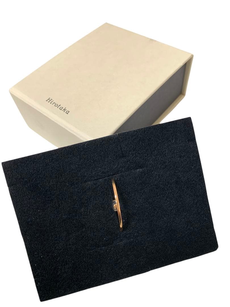 【片耳のみ】ヒロタカ　Bow ピアス　K10