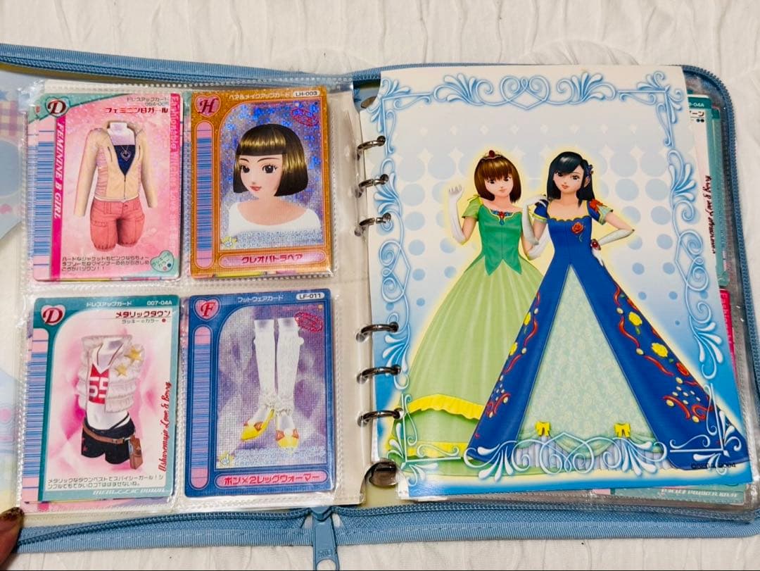 ラブ&ベリー　ホルダー付きカードセット　F