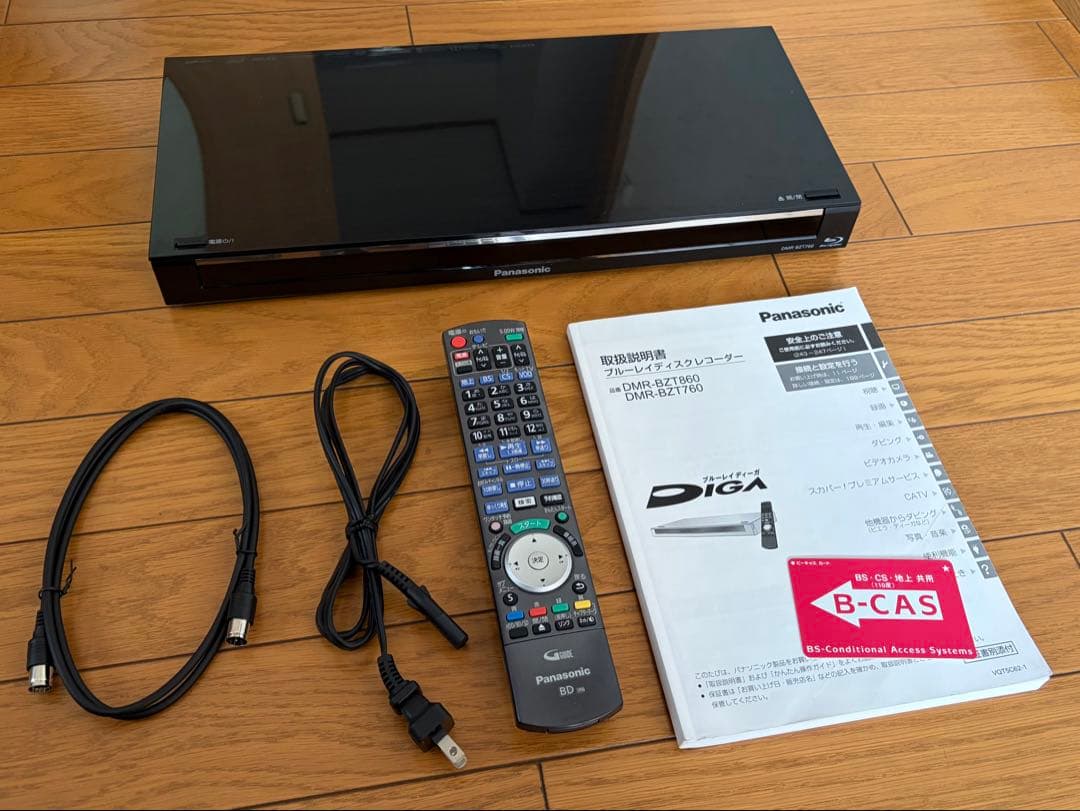 Panasonic ブルーレイレコーダー DMR-BZT760