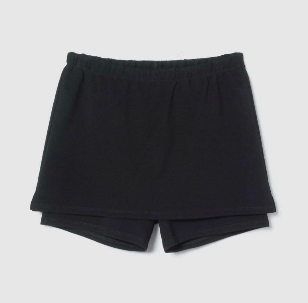 SeaRoomlynn スカートwithハーフレギンス ブラック