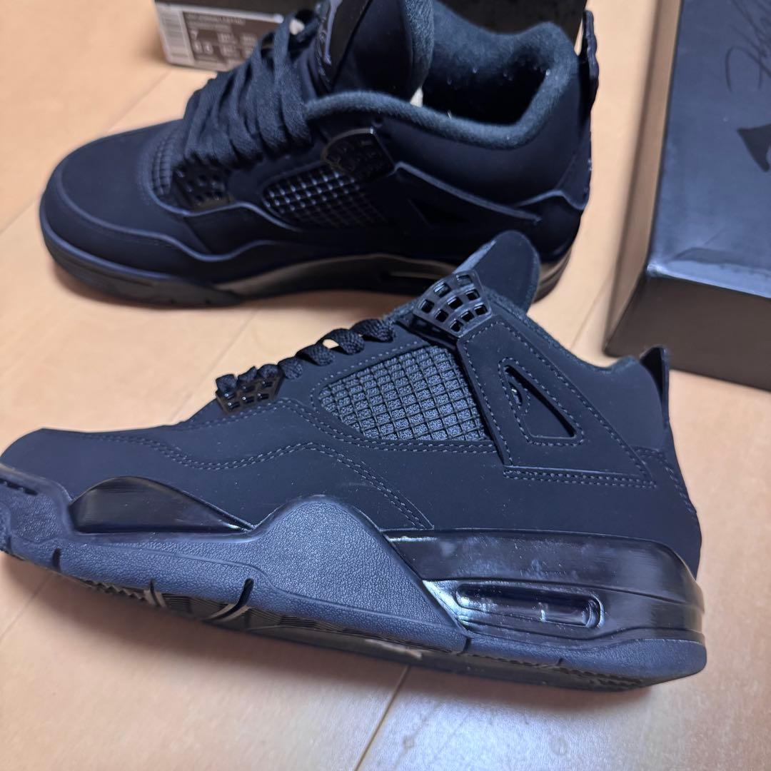 ナイキ エアジョーダン 4 ブラックキャット og 即日発送
