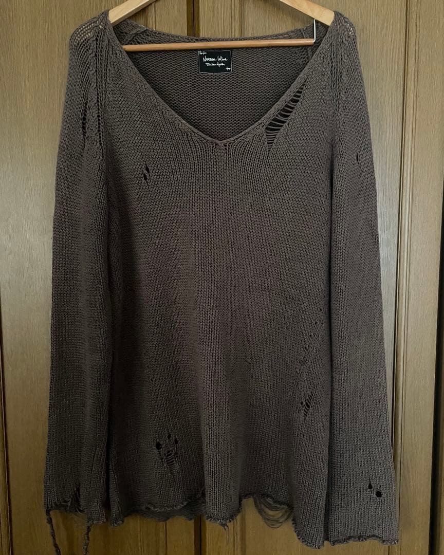 本日中値下げ価格 Number(n)ine 07SS boy期 グランジニット