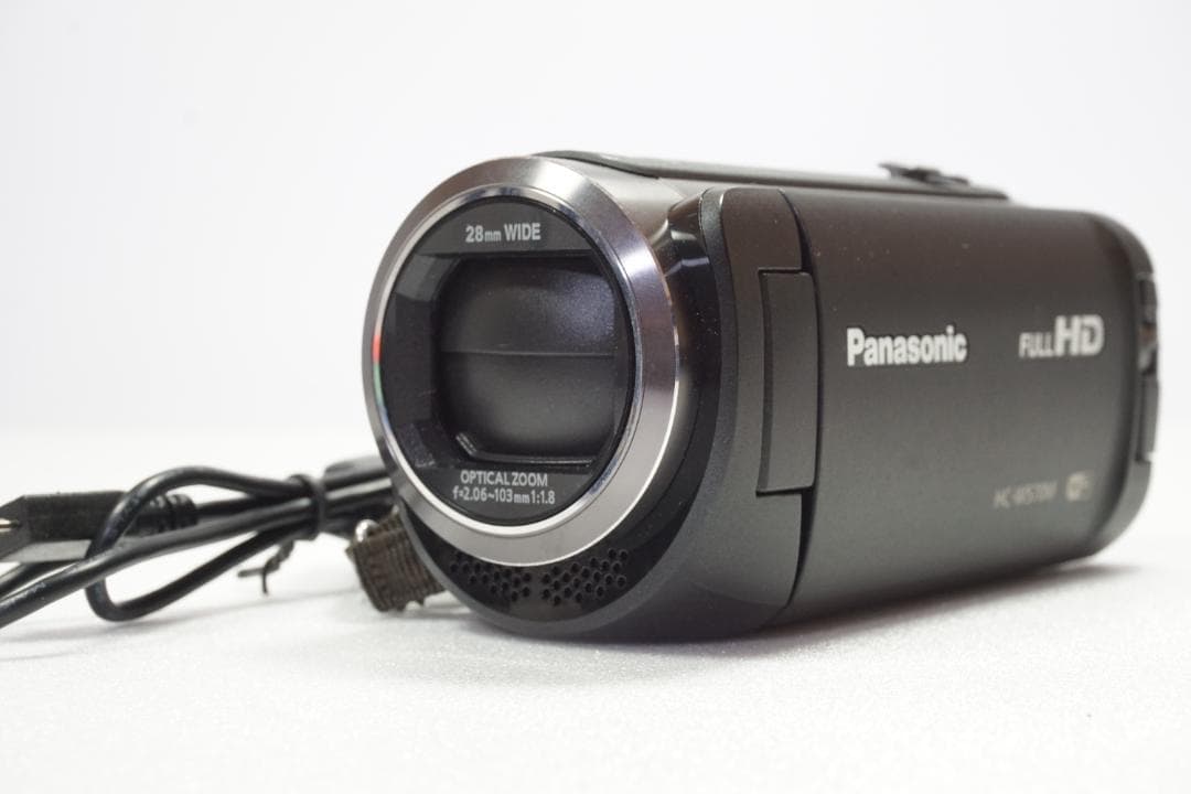 【美品】Panasonic HC-W570M ブラック ビデオカメラ ハンディ