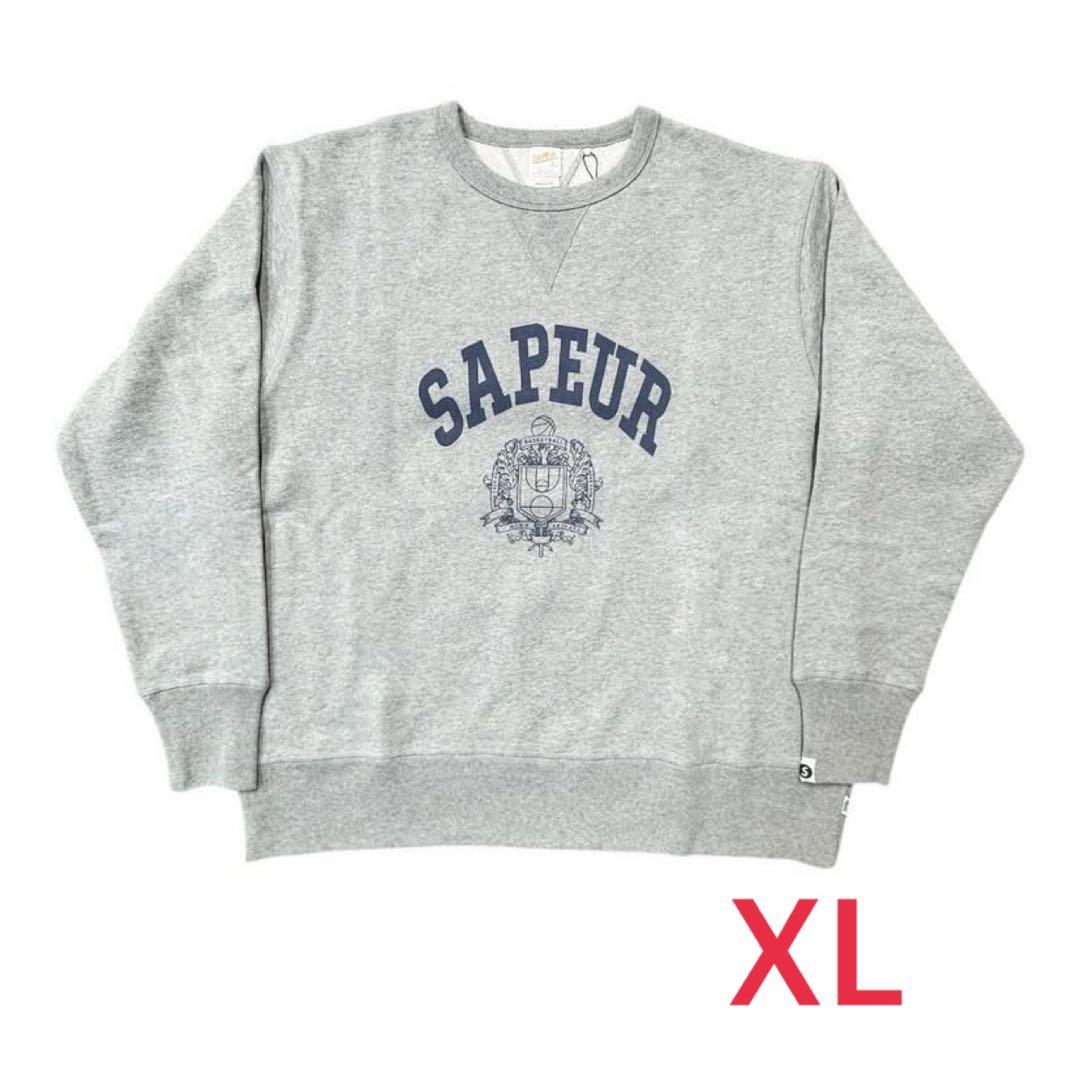 SAPEUR サプール クルーネック トレーナー スウェット
