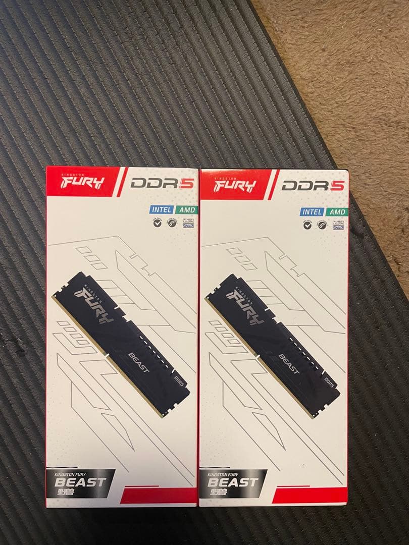 新品 Kingston FURY Beast DDR5 5600Mhz 32Gb