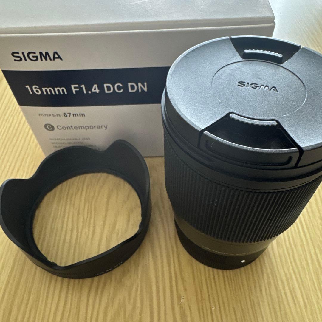 広角レンズ SIGMA 16mm F1.4 DC DN E-mount
