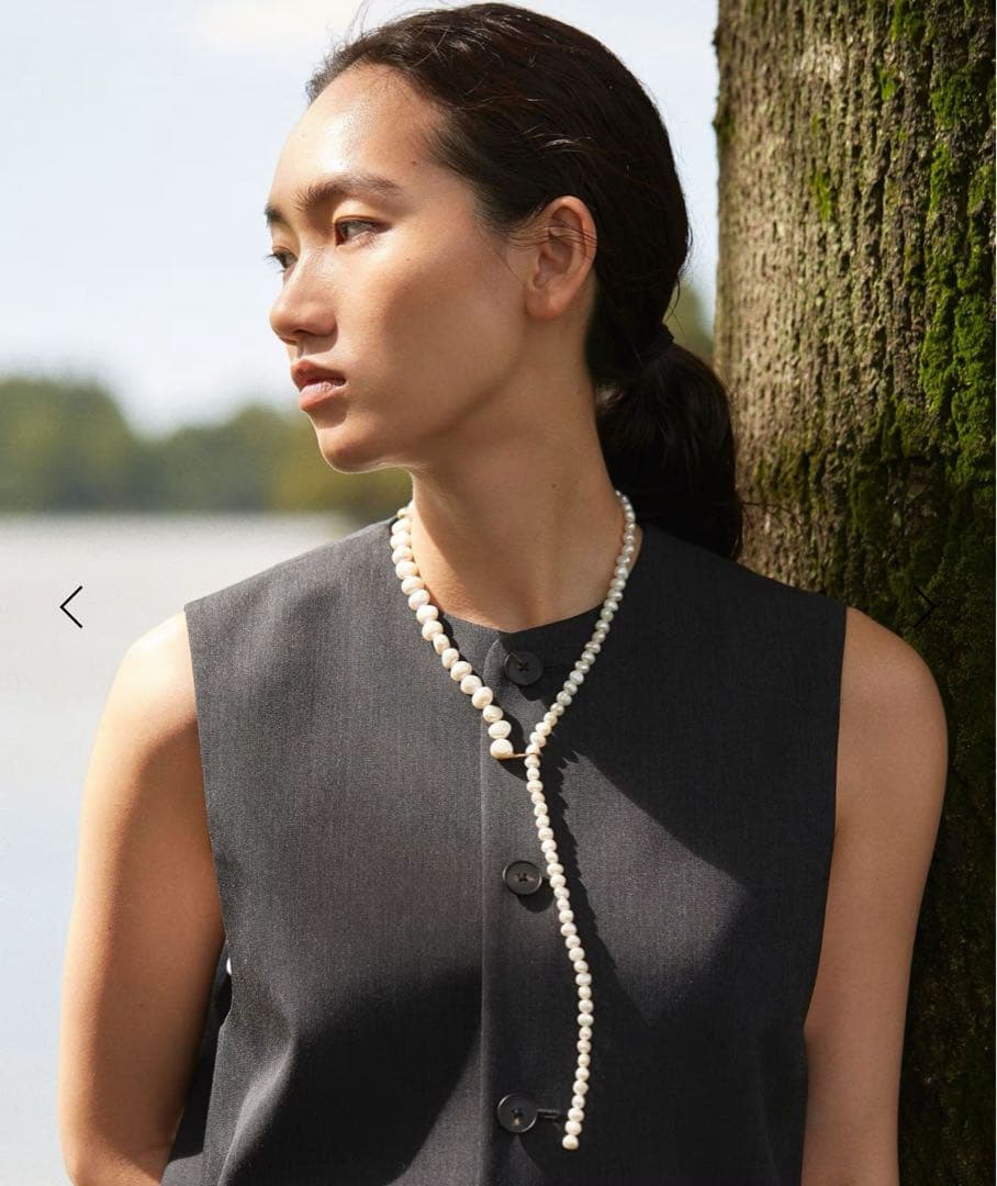 【週末Sale中】PREEK プリーク バロックパール ラリエット ネックレス